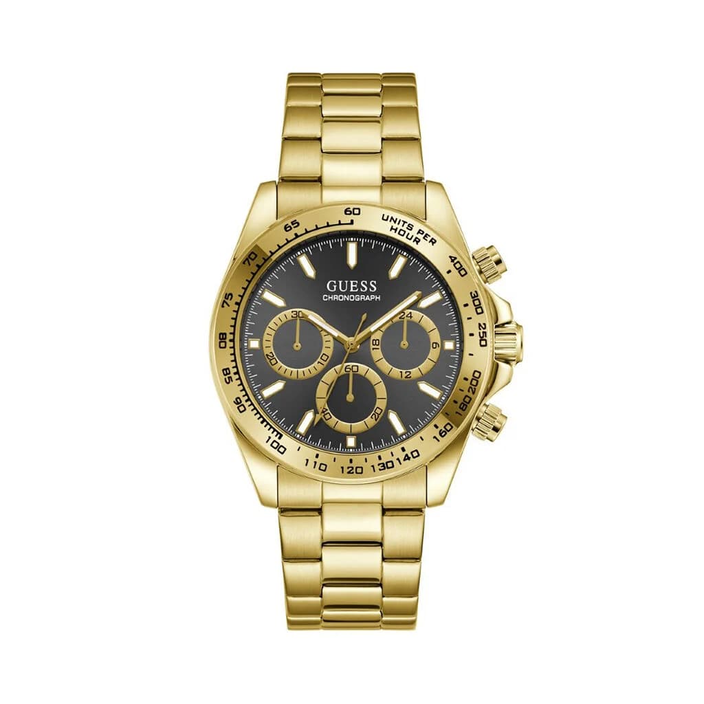 Guess Montre Guess en Acier et PVD Doré