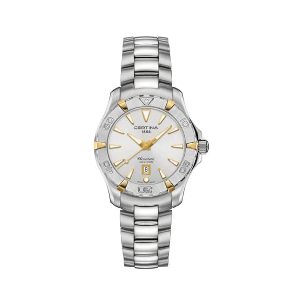 Certina Montre Certina DS Action Lady 34mm Quartz Cadran Argent