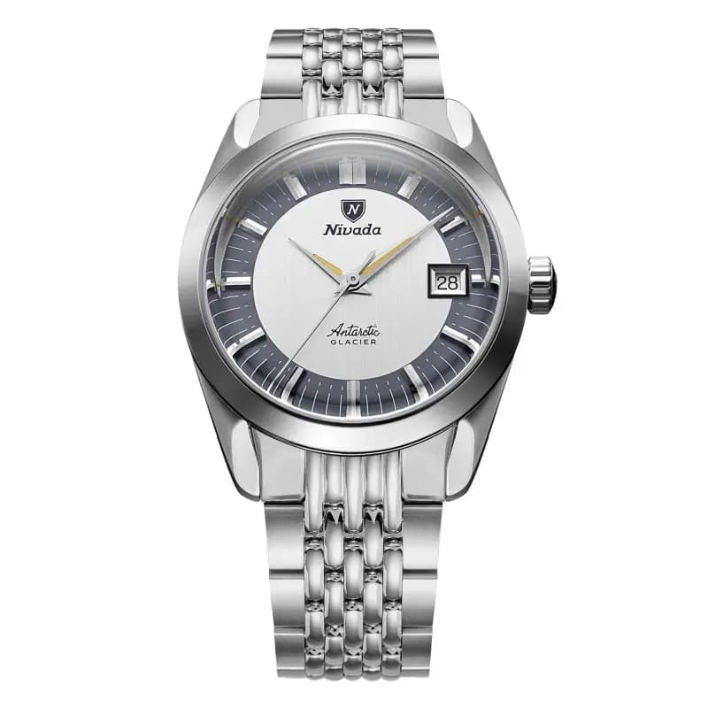 Nivada Grenchen Montre Antarctic Glacier 35mm Manual