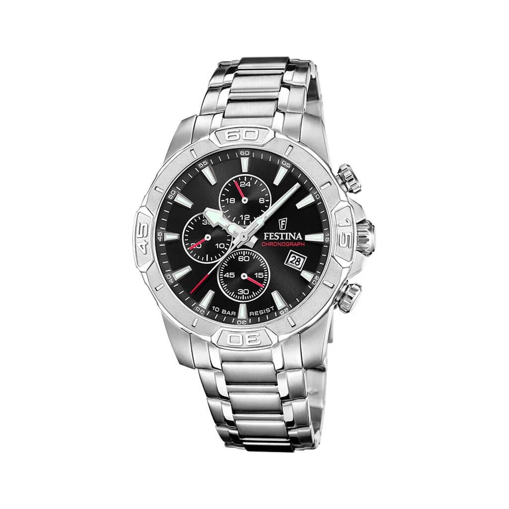 Festina Montre Festina Timeless Chrono 45-3 Noir