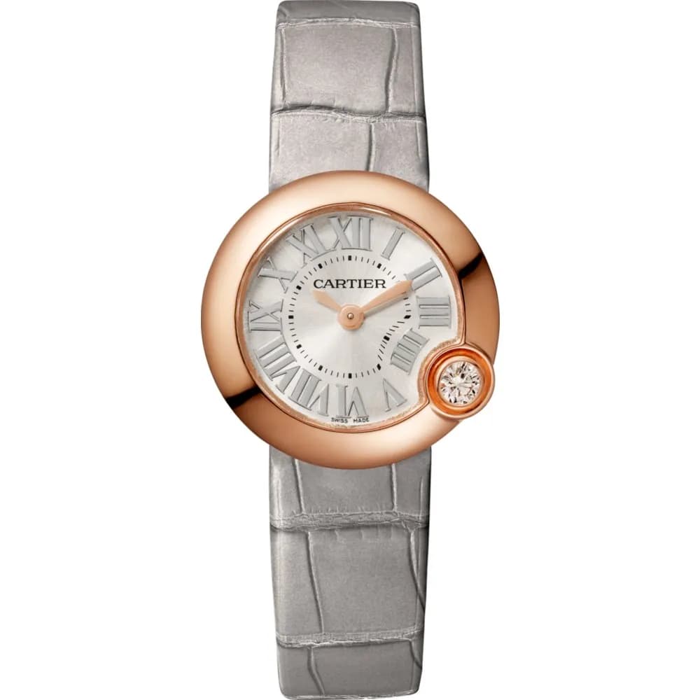 Ballon Blanc de Cartier — boîtier or rose 26 mm