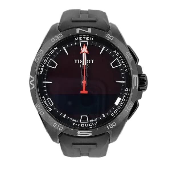 Daniel Gérard Montre Occasion Tissot T-Touch Connect Solar Bracelet Caoutchouc