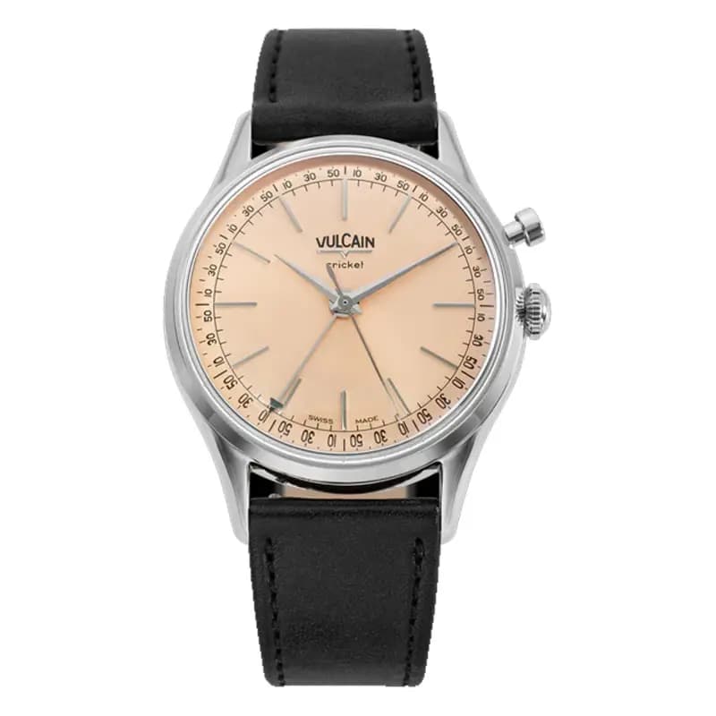 Vulcain Montre Cricket President 39mm Pale Salmon