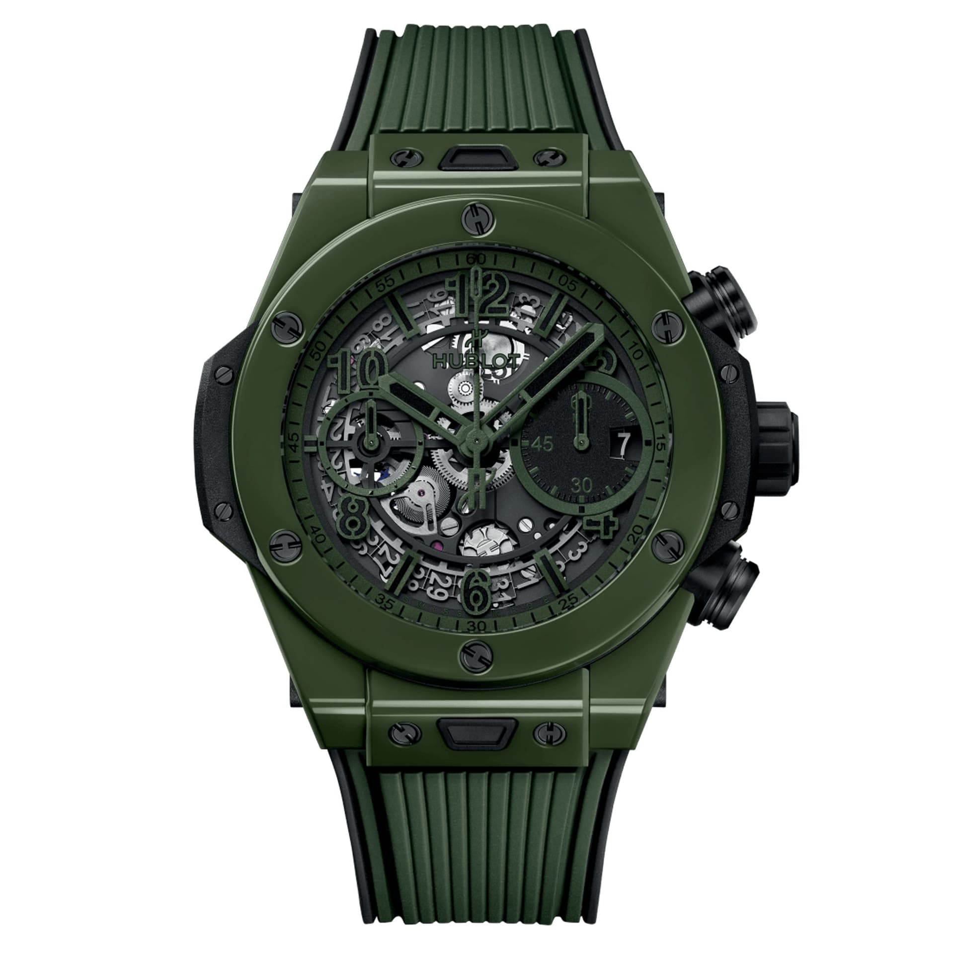 Hublot Unico Dark Green Ceramic