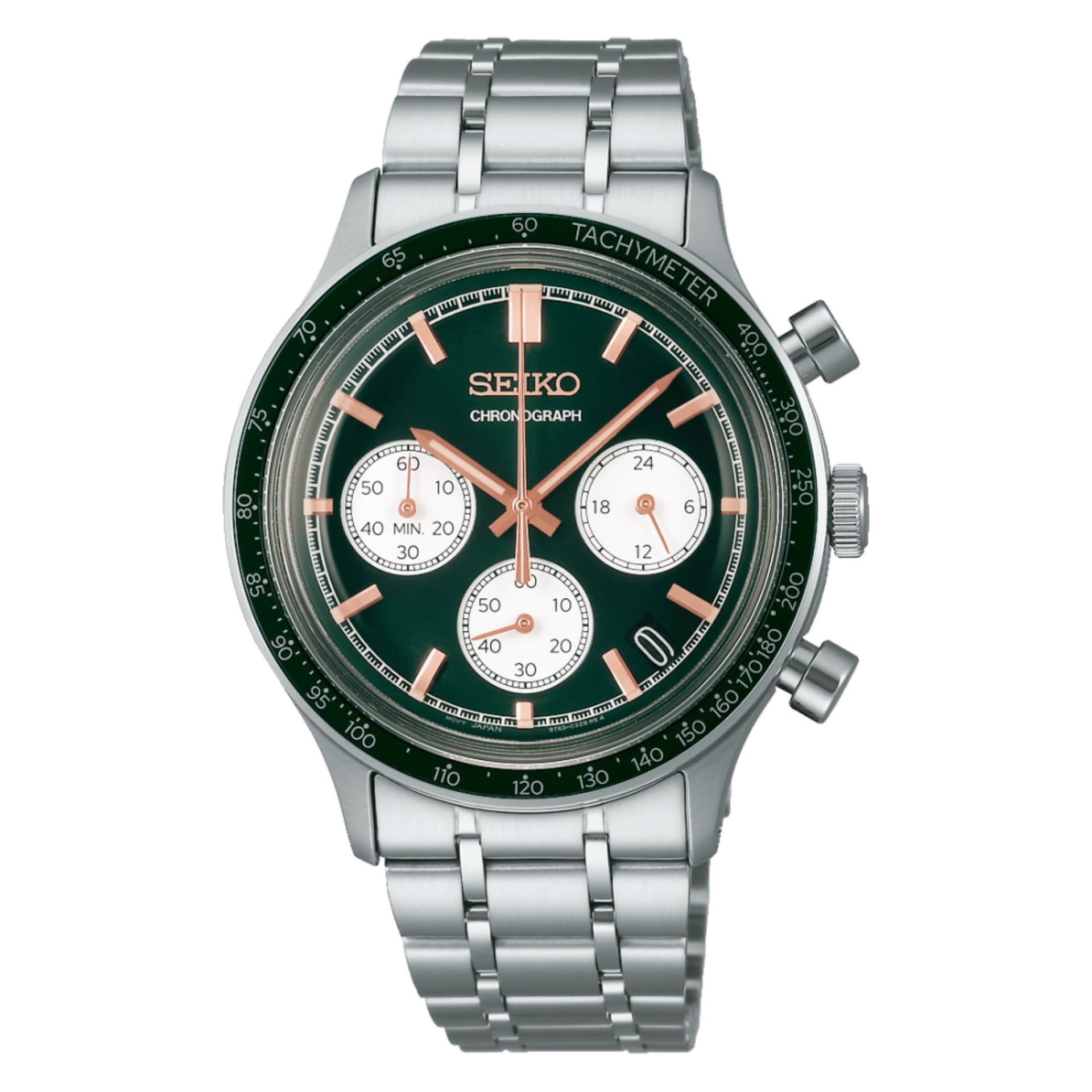 Seiko Sport — cadran vert