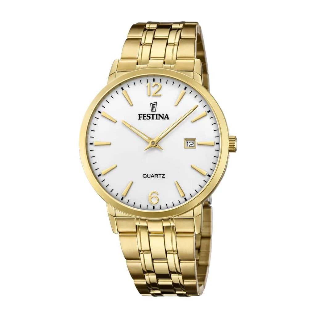 Festina Montre Homme FESTINA en Acier Jaune Etanche