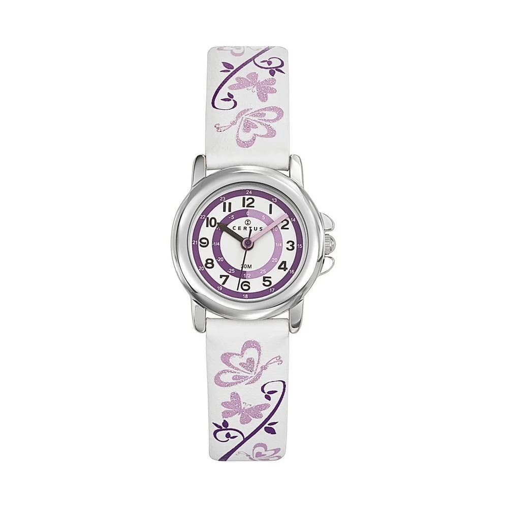 Certus Montre Certus en Cuir Blanc