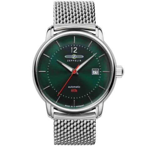 Zeppelin Montre Zeppelin LZ 120 Bodensee Automatique Cadran Vert - 8160M4