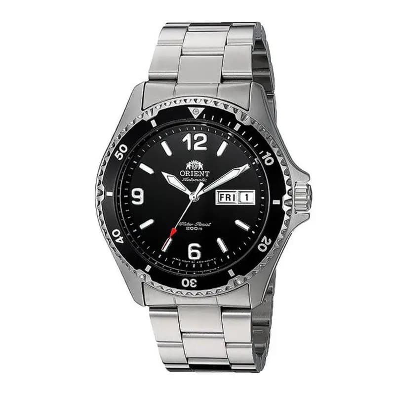 Orient Montre Orient Mako Automatique Cadran Noir Bracelet Acier inoxydable - AA02001B