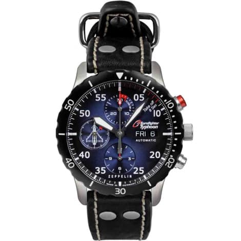 Zeppelin Montre Zeppelin Eurofighter Automatique Cadran Bleu - 72183