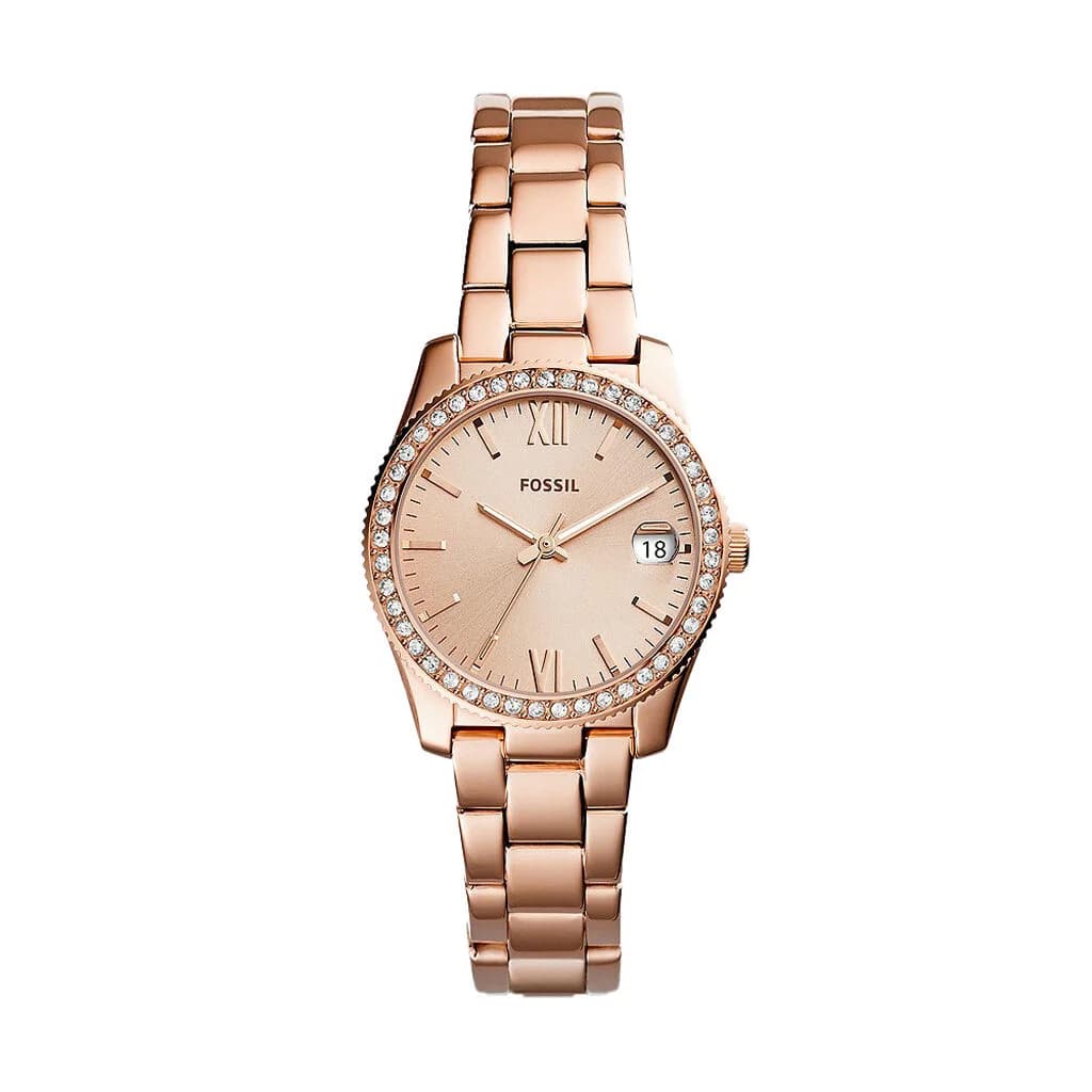 Fossil Scarlette — cadran rose