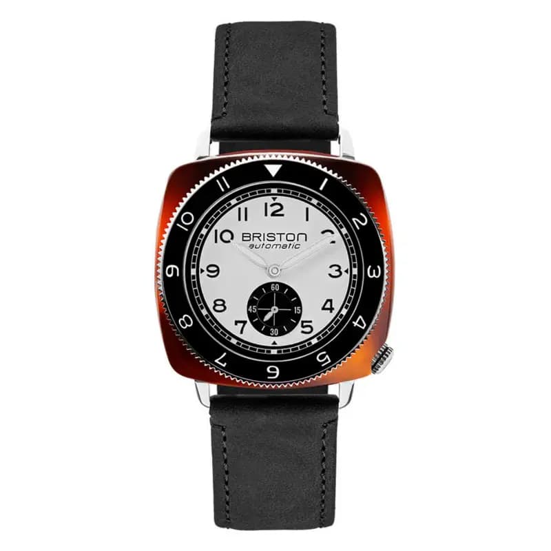 Briston Montre Clubmaster Legend Petite Seconde Blanc 241639.SA.T.2B.CH