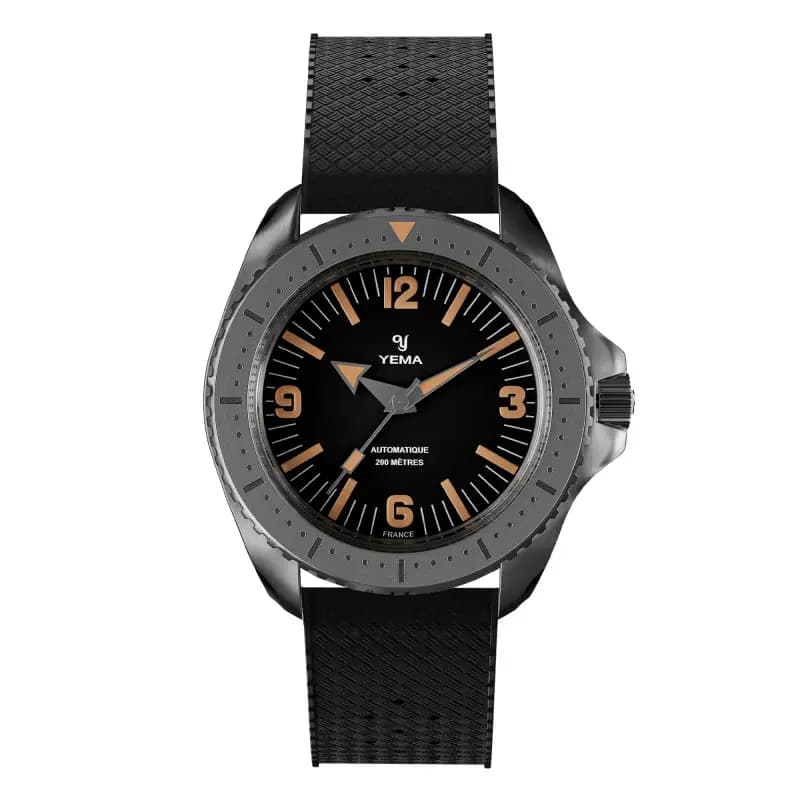 Yema Montre Diver Noir