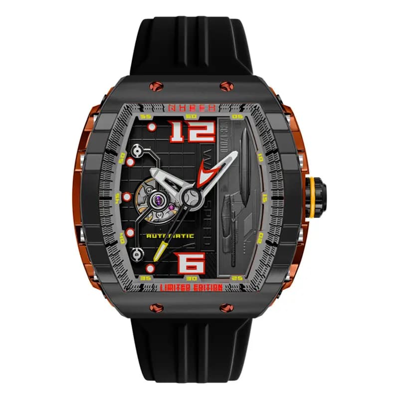 Nubeo Montre Magellan Automatic Star Trek Warp Speed Riker Black Limited Edition NB-6106-04