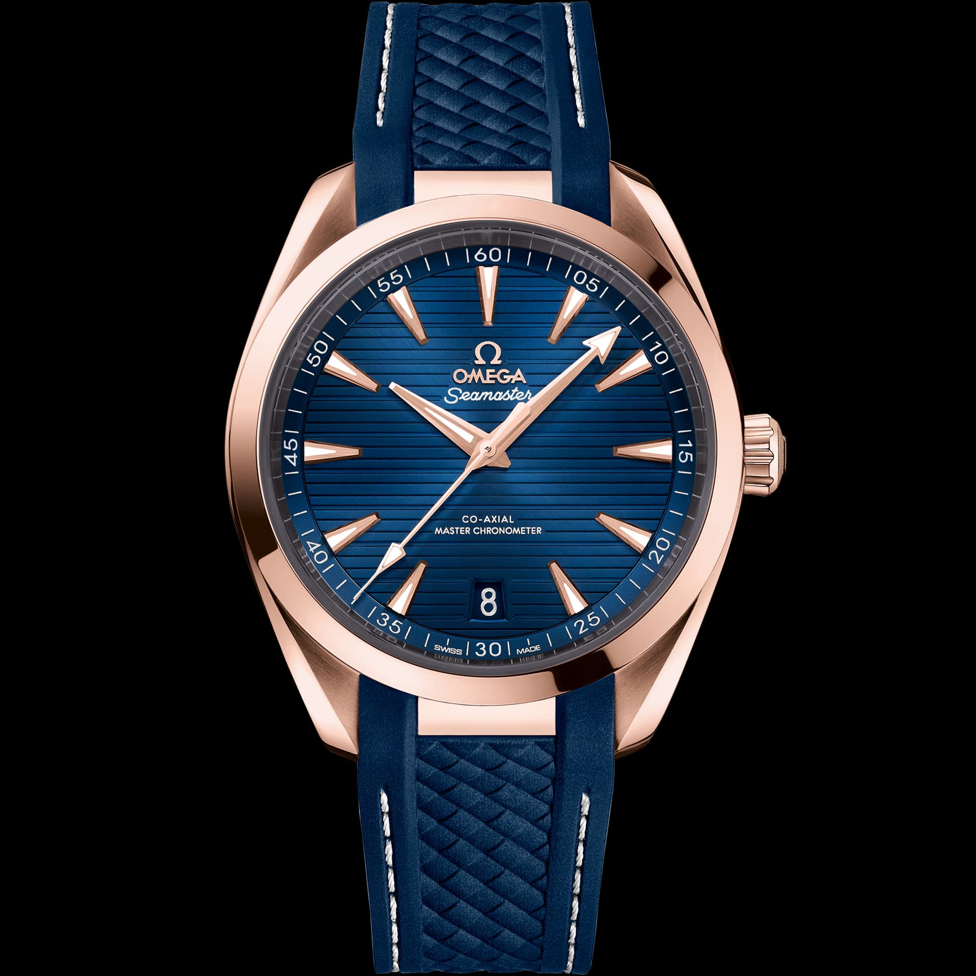 Omega Seamaster 41 mm — or Sedna rose