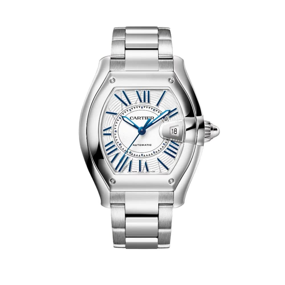 Cartier Roadster — cadran argenté 47 mm