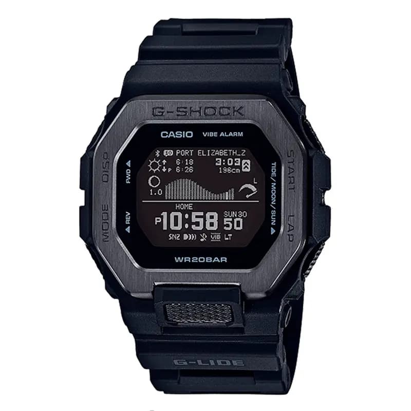 Casio G-Lide GBX-100NS-1ER — bracelet noir