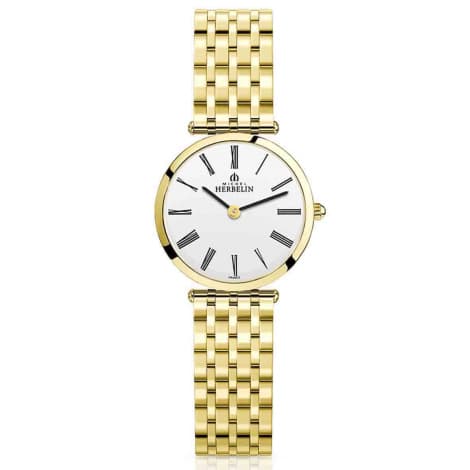 Michel Herbelin Montre Michel Herbelin Epsilon Acier PVD Doré 28 mm - 17116/BP01N