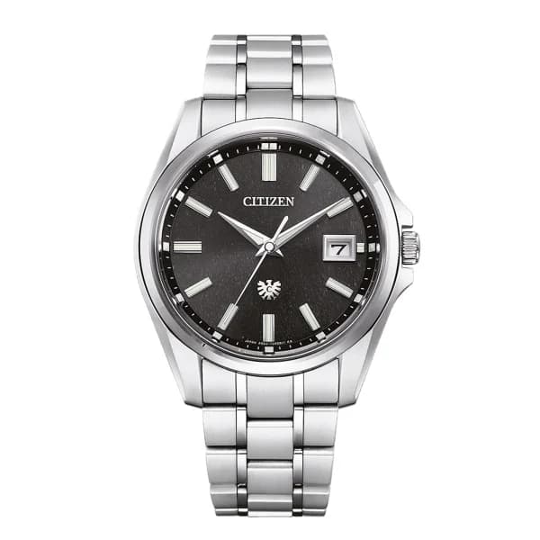 Citizen Montre Citizen Eco-Drive Super Titanium 40 mm Cadran Noir Papier Washi
