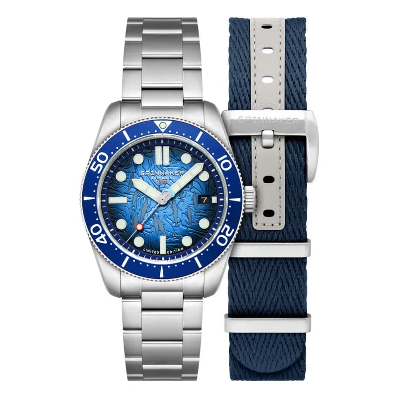 Spinnaker Montre Croft Mid-Size Automatic Dolphin Project Limited Edition SP-5177-11