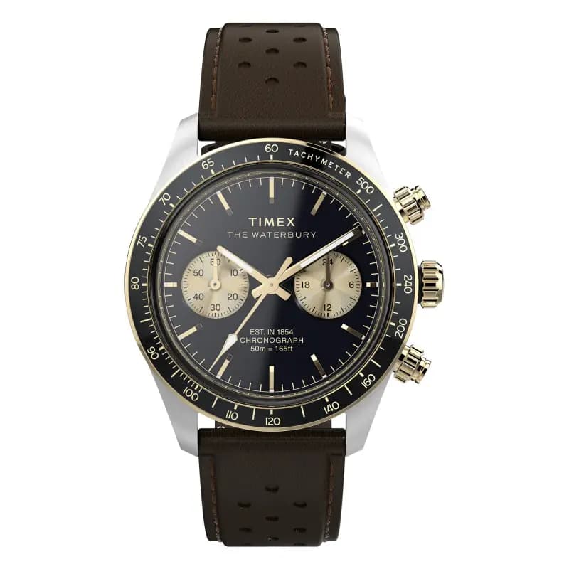 Timex Montre Waterbury Heritage Chronograph 39mm TW2Y24100