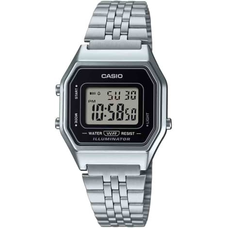 Casio Montre Casio Vintage - Mini Collection - Argent & Noir - LA680WEA-1
