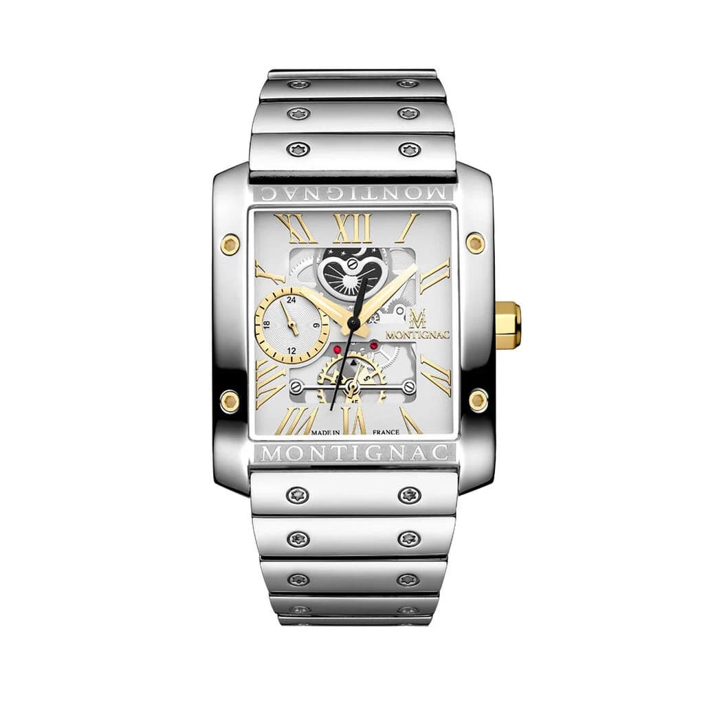 Montignac Montre Montignac Square Blanc