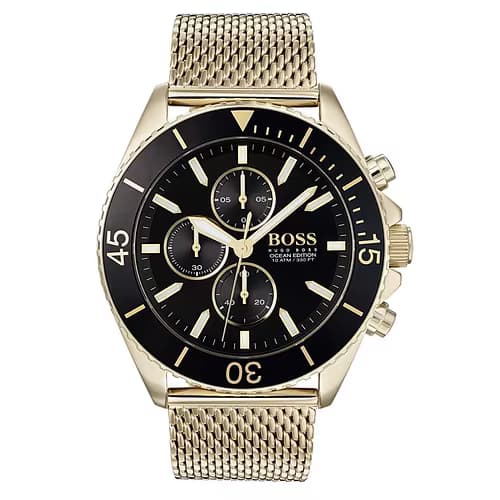 Hugo Boss Montre Homme BOSS en Acier Jaune