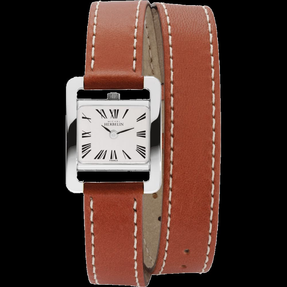 Michel Herbelin Montre quartz Femme 5ème avenue Argenté