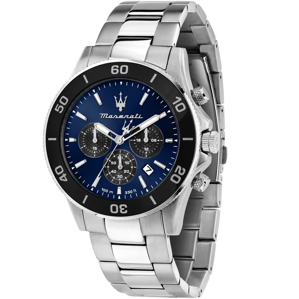 Maserati Montre Maserati Collection Competizione en Acier Argenté