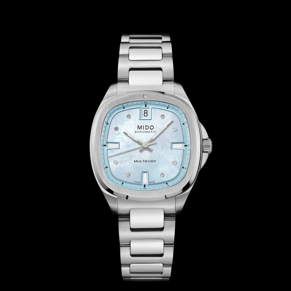 Mido Montre automatique Femme Multifort Bleu clair