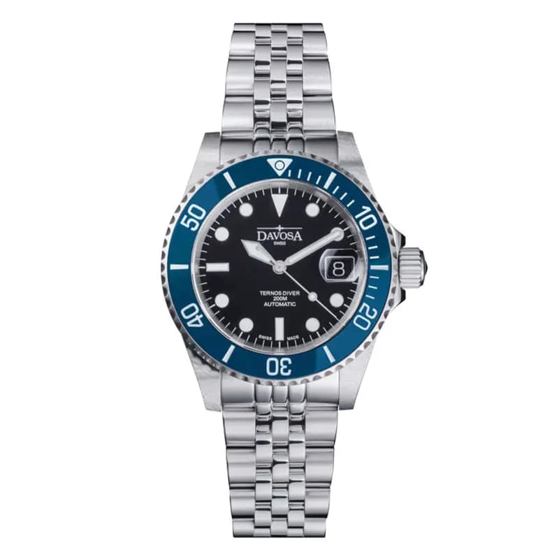 Davosa Montre Ternos Diver Automatic 40 mm Blue