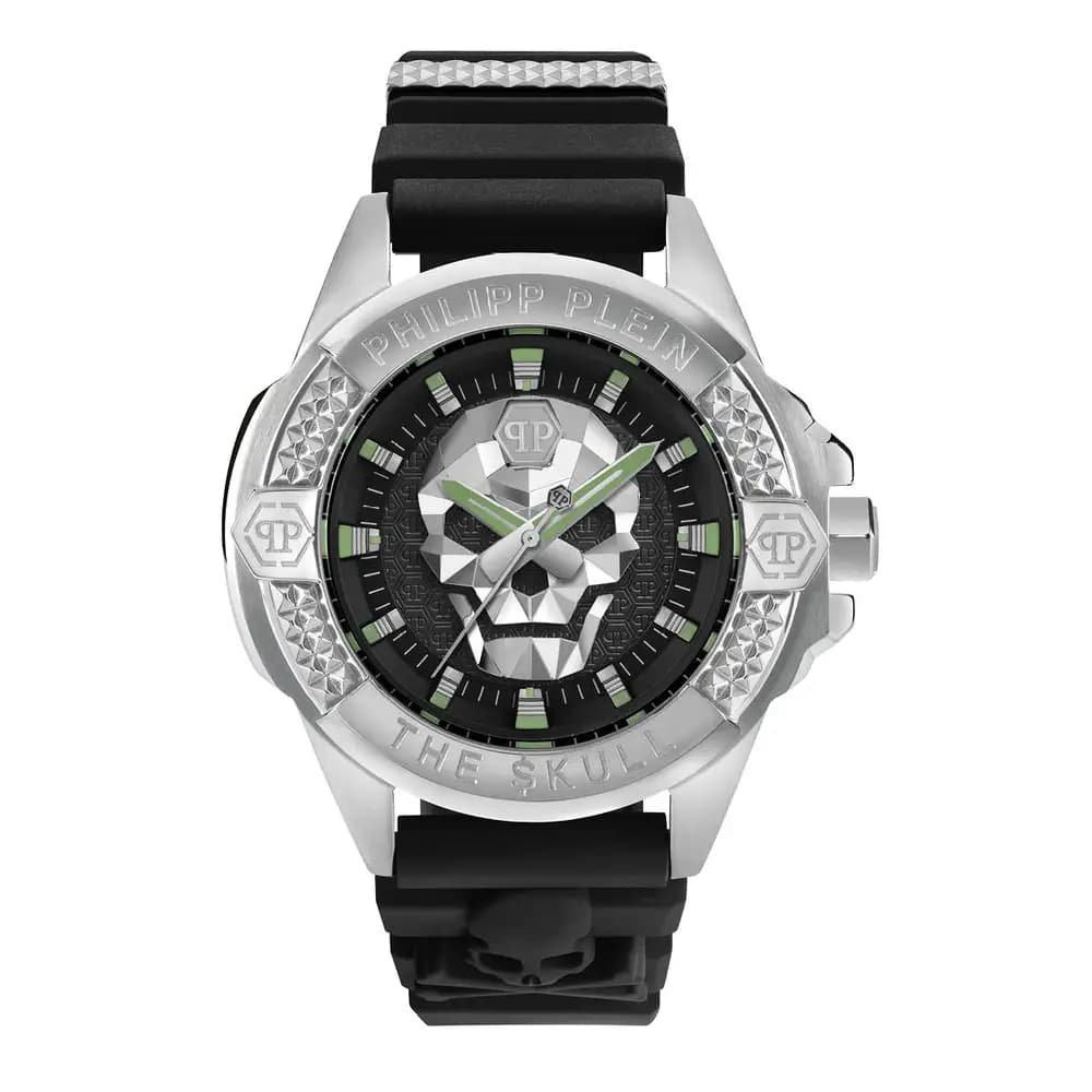 Philipp Plein Montre quartz Homme the skull Noir, Argenté