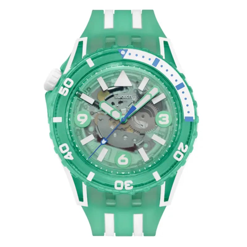 Swatch Scubaqua Medusae — biocéramique