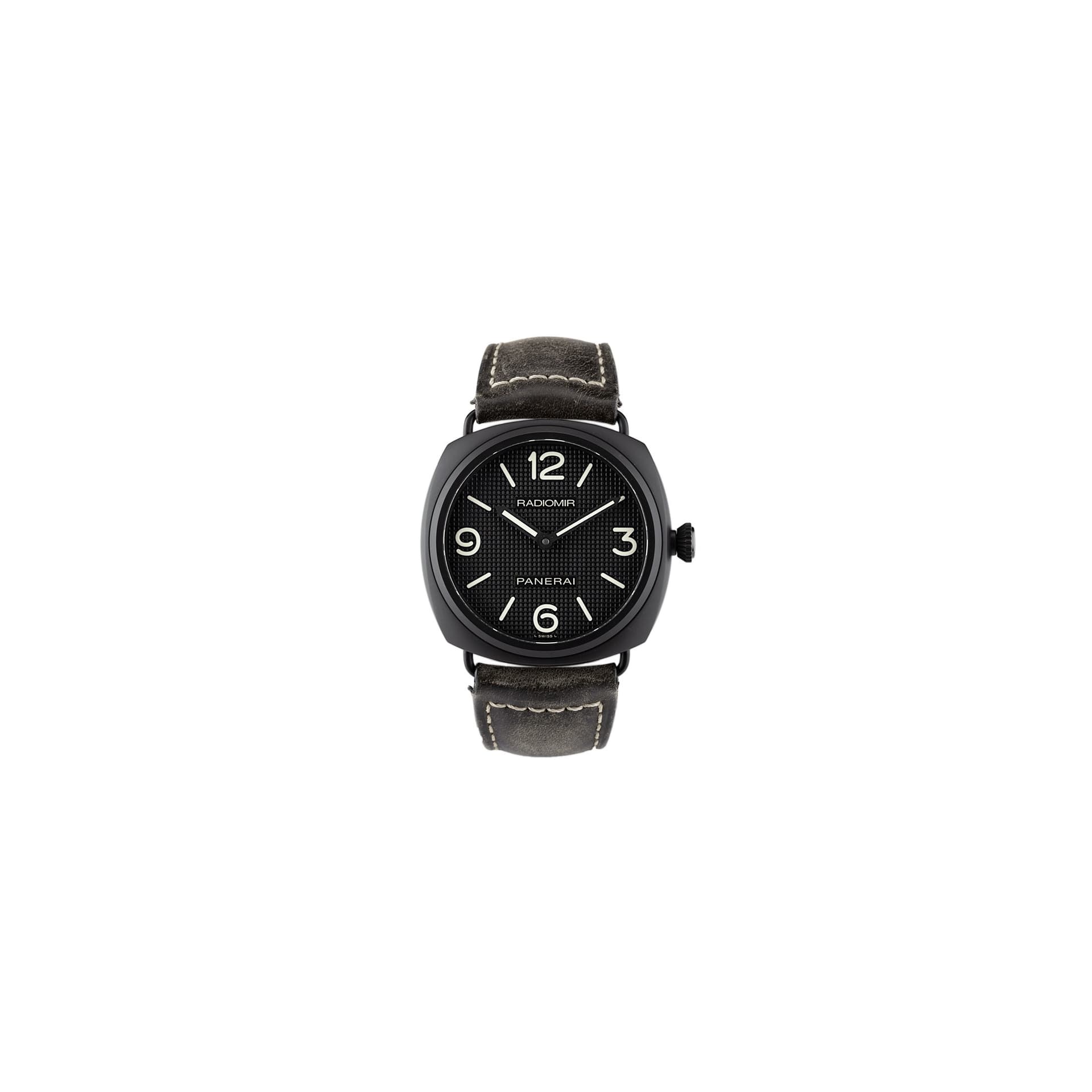Panerai Montre Panerai Radiomir Ceramica remontage manuel 45 mm Full Set 2018