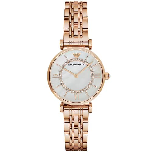 Emporio Armani Montre Analogique Femme Emporio Armani Acier Rose AR1909