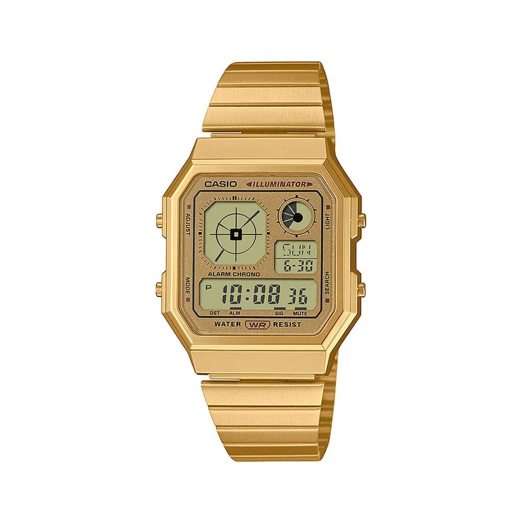 Casio Montre Casio Collection Vintage en Acier et PVD Doré