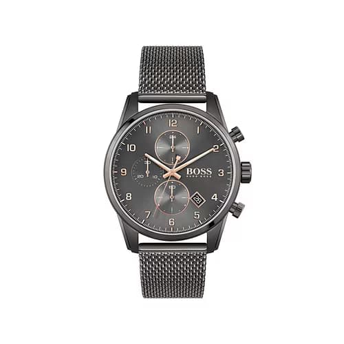 Hugo Boss Montre Analogique Homme Boss Acier Gris 1513837