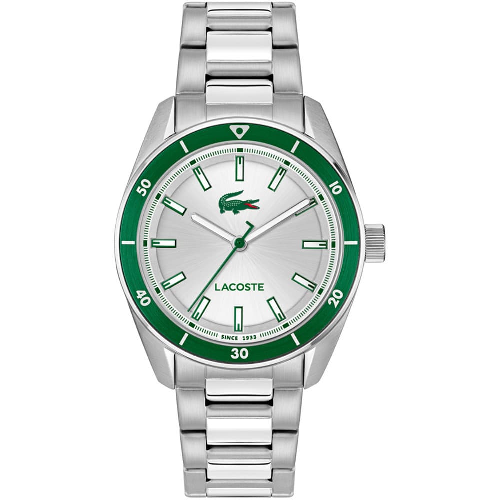 Lacoste Montre Lacoste Collection Boston en Acier Argenté