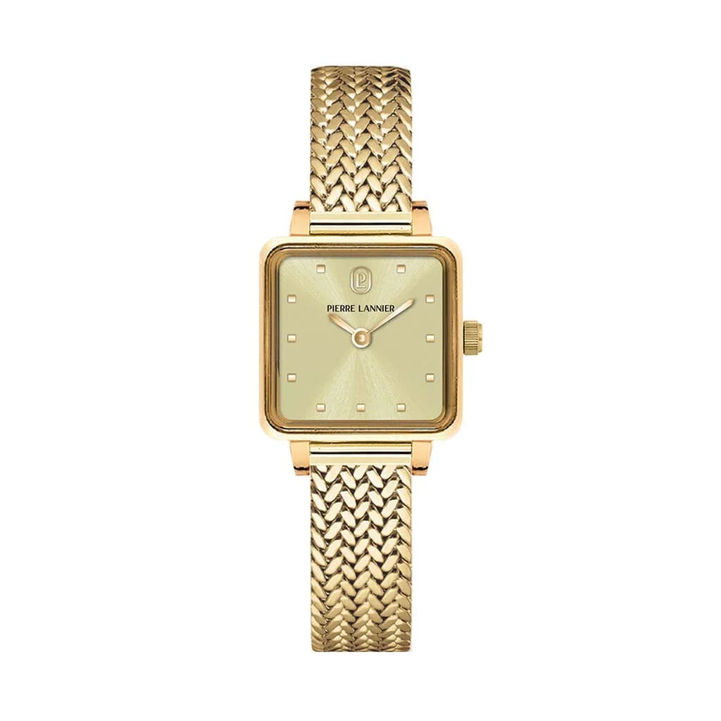 Pierre Lannier Montre Pierre Lannier Collection Neora en Acier et PVD Doré