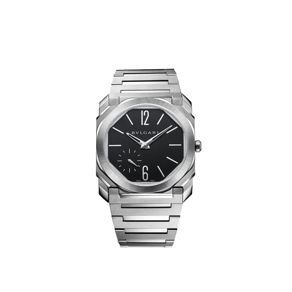 Bulgari Montre automatique Mixte Octo Noir