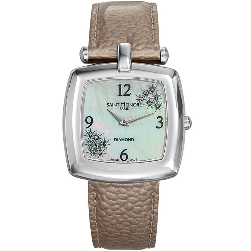 Saint Honoré Montre Saint-Honoré Audacy en Cuir Gris