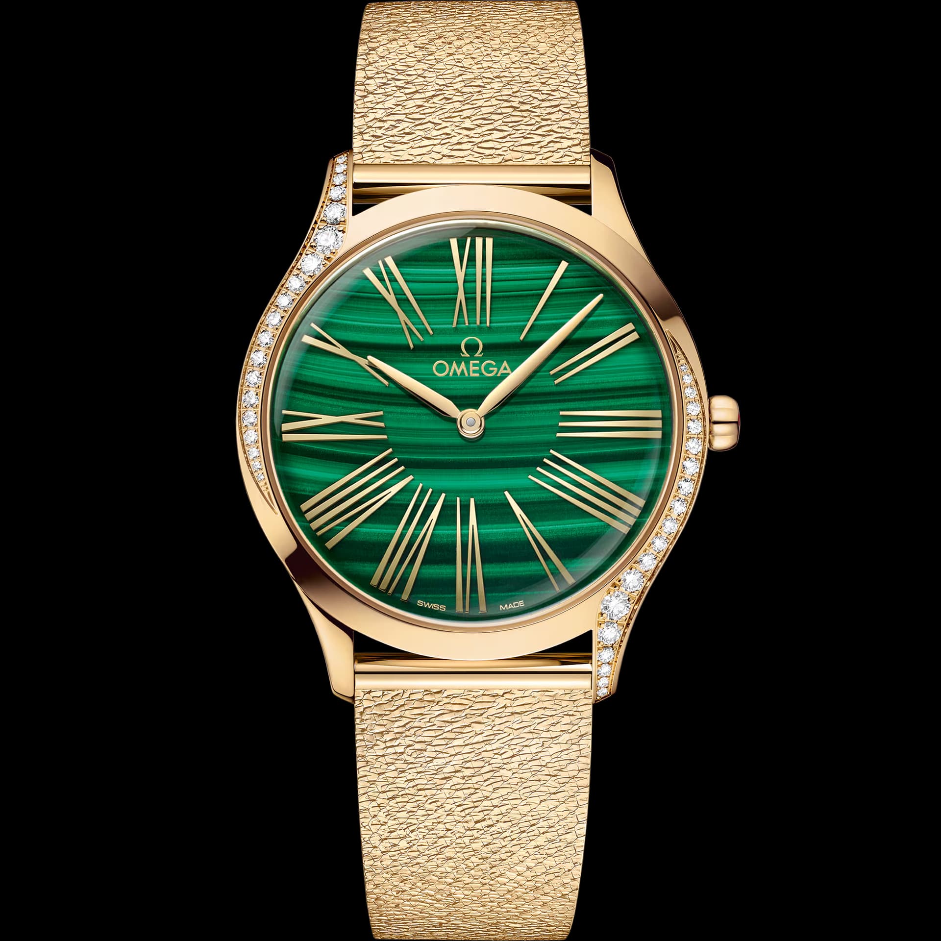 Omega De Ville 36 mm, or Moonshine™ sur or Moonshine™