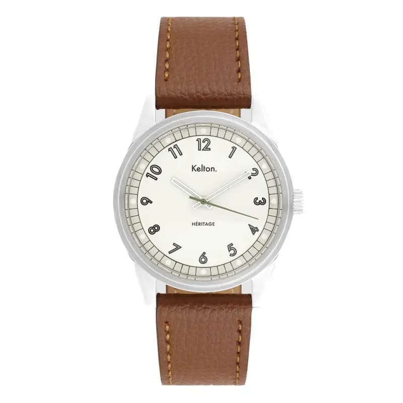 Kelton Montre Héritage Blanche Epsom camel 9126812