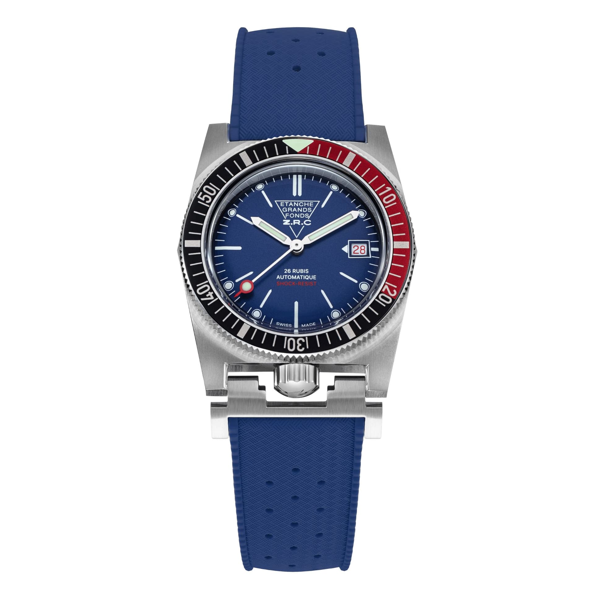 ZRC Montre ZRC Grands Fonds Héritage - Pepsi - 39 mm - GF381628