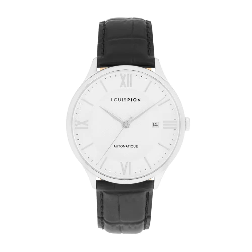 Louis Pion Montre automatique Homme Victor Blanc