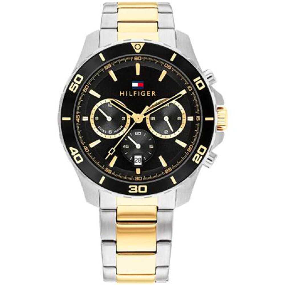 Tommy Hilfiger Montre Tommy Hilfiger en Acier et PVD Bicolore