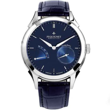Pequignet Montre Pequignet Royale Origine Automatique Cadran Bleu - 9010173-AB