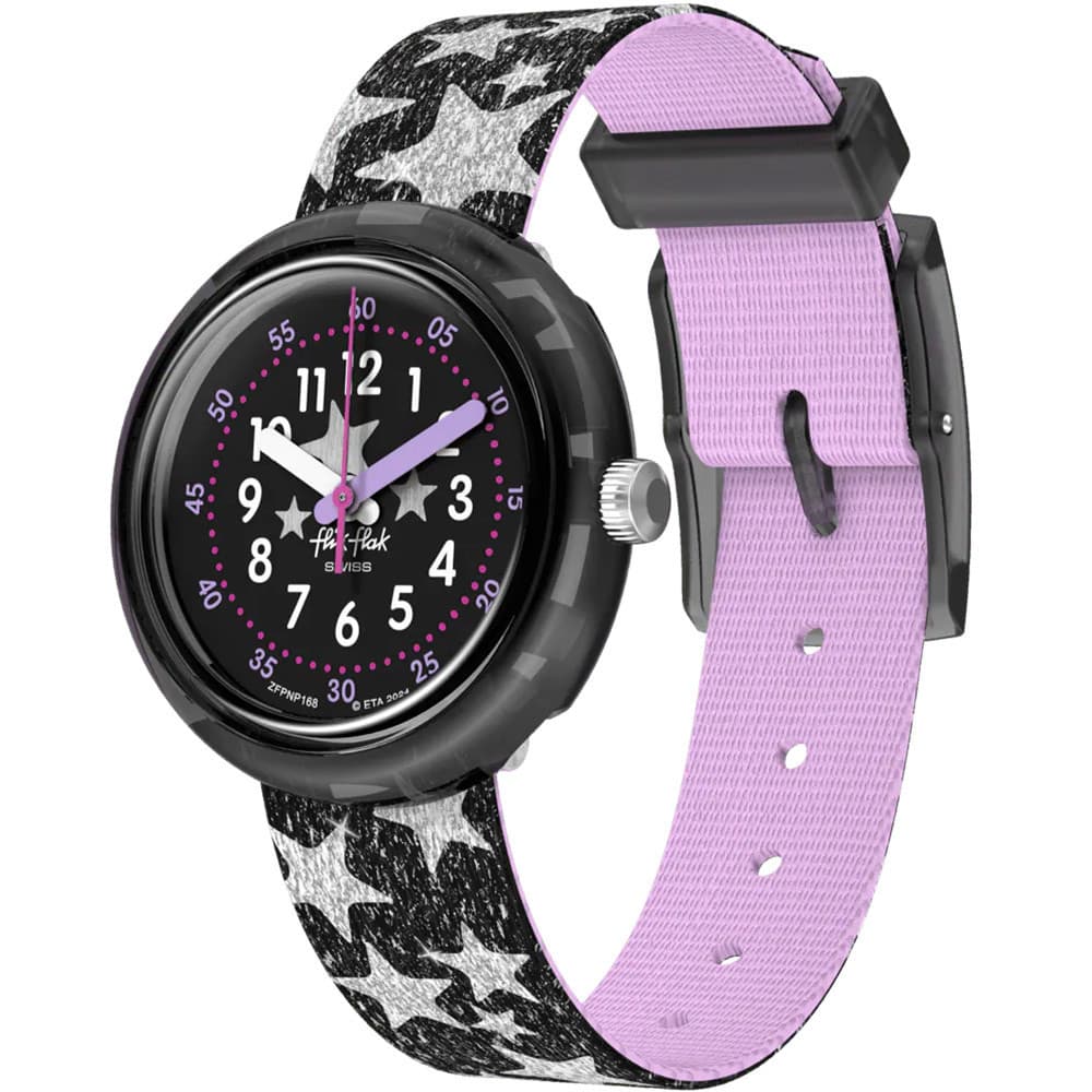Flik Flak Montre Flik Flak en Plastique Noir
