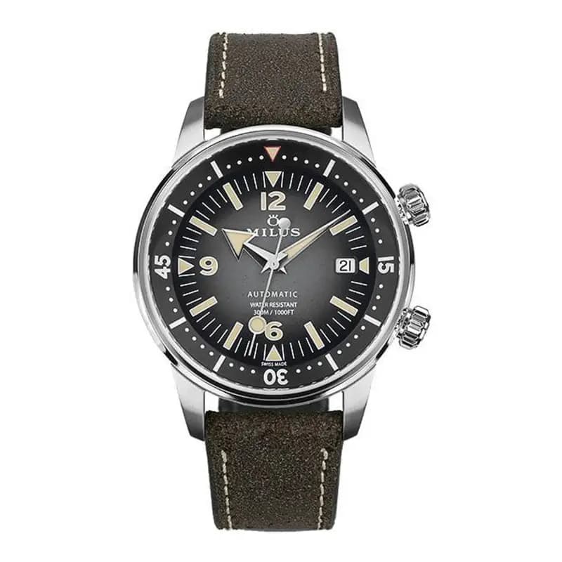 Milus Montre Archimèdes Gravel Black MIH.01.001